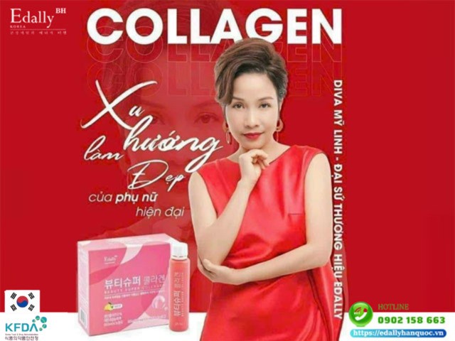 Nước uống Beauty Super Collagen Edally Hàn Quốc chính hãng