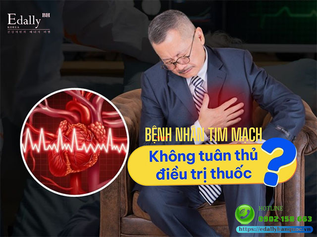 Bệnh nhân tim mạch coi thường việc tuân thủ điều trị nguy hiểm như thế nào?