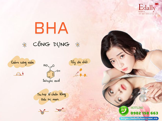 BHA có tác dụng gì trong chăm sóc da?