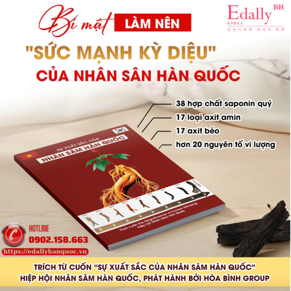 Bí mật làm nên sức mạnh kỳ diệu của Nhân sâm Hàn Quốc