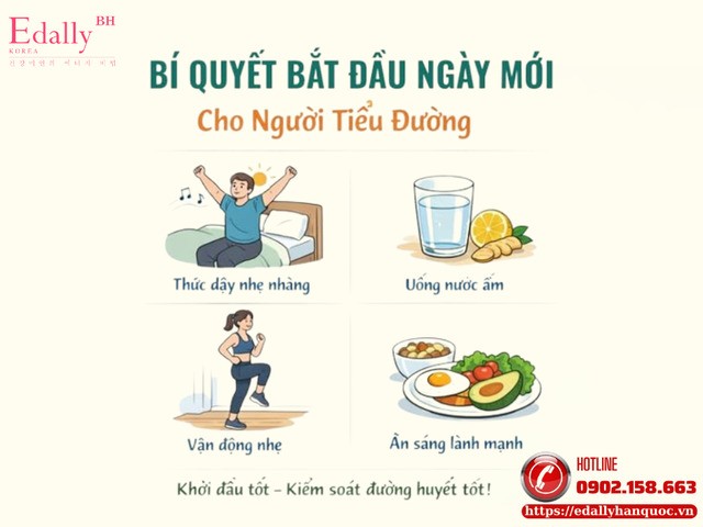 Người Bệnh Tiểu Đường Nên Bắt Đầu Ngày Mới Như Thế Nào?