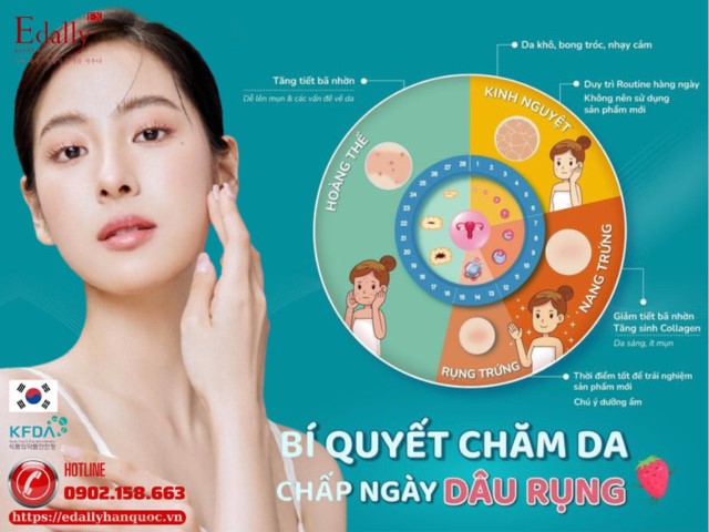 Bí quyết chăm da những ngày kinh nguyệt dành cho các nàng