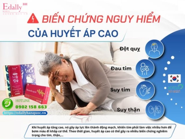 Những biến chứng nguy hiểm của tăng huyết áp