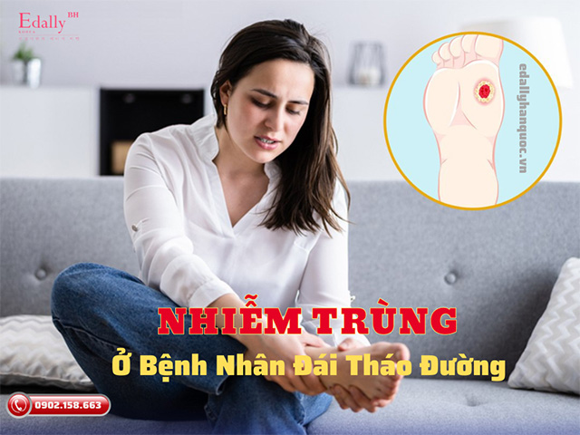 Biến chứng nhiễm trùng ở bệnh nhân tiểu đường có nguy hiểm không?