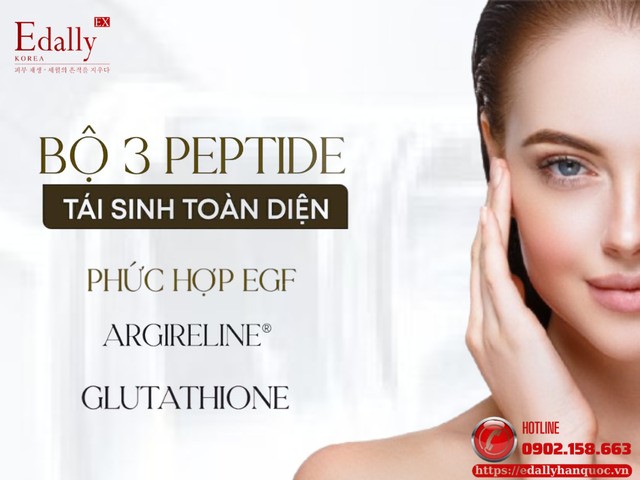 Bộ 3 Peptide Tái Tạo Toàn Diện Làn Da 