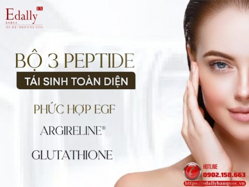 Bộ 3 Peptide Tái Tạo Toàn Diện Làn Da 