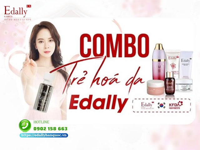 Bộ mỹ phẩm trẻ hóa làn da Edally EX Hàn Quốc nhập khẩu chính hãng