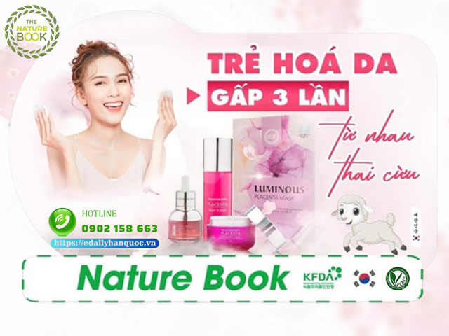 Bộ mỹ phẩm trẻ hóa làn da The Nature Book Hàn Quốc nhập khẩu chính hãng