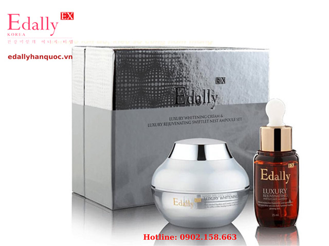 Bộ sản phẩm giúp trẻ hóa làn da từ thương hiệu Mỹ phẩm cao cấp Edally EX Hàn Quốc