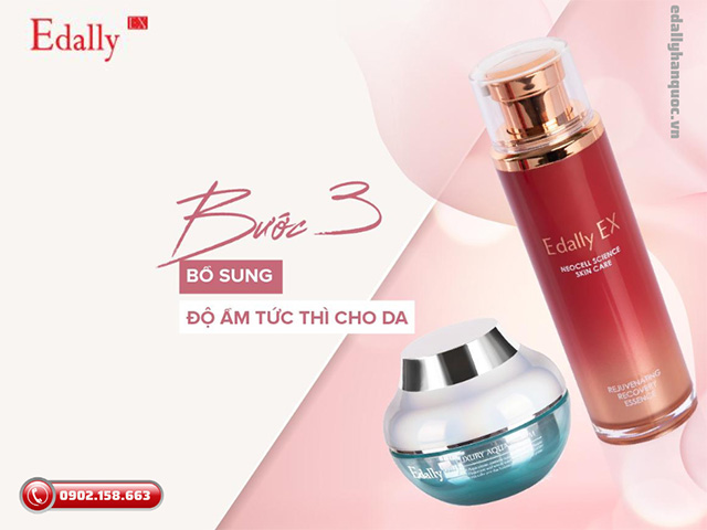 Bổ sung độ ẩm tức thì cho da mặt bị khô sần, nứt nẻ, bong tróc