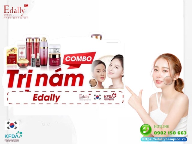 Phác đồ điều trị nám da Edally EX