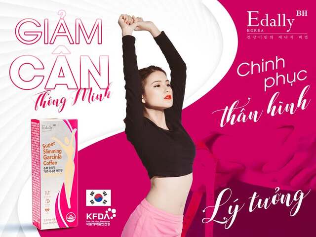 Giảm cân thông minh, chinh phục thân hình lý tưởng cùng Cà phê giảm cân và thải độc Edally Super Slimming Garcinia Coffee Hàn Quốc nhập khẩu, chính hãng