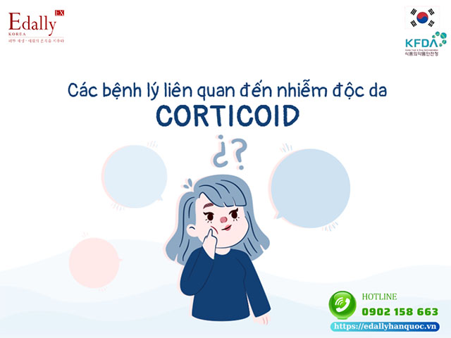 Các bệnh lý da liên quan đến nhiễm độc Corticoid