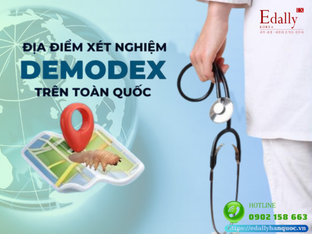 Tham khảo các cơ sở xét nghiệm soi tươi Demodex trên toàn quốc