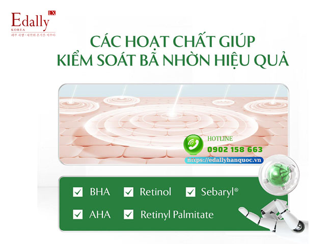 Top 5 các hoạt chất giúp kiểm soát tăng tiết bã nhờn hiệu quả