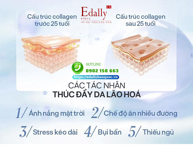 Các yếu tố thúc đẩy da lão hóa trước 30 tuổi