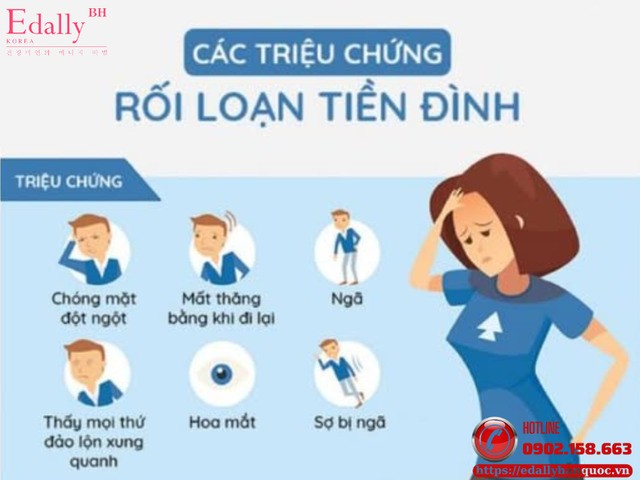 Triệu chứng thường gặp của bệnh lý rối loạn tiền đình