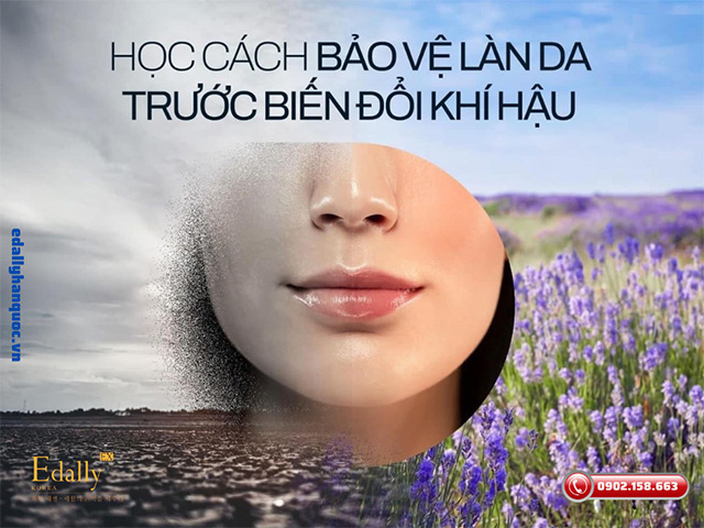 Học cách bảo vệ làn da trước biến đổi khí hậu