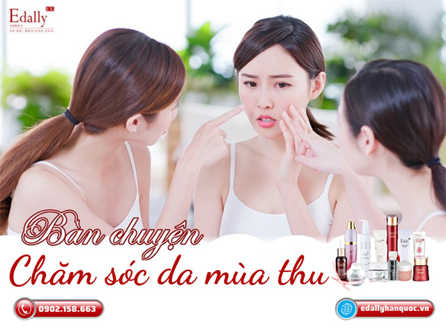 Cách chăm sóc da đẹp tự nhiên vào mùa thu để có làn da khỏe đẹp