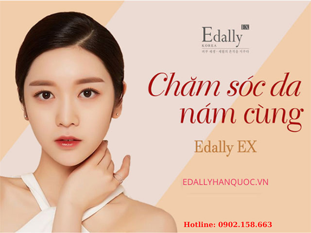 Điều trị nám da mặt với Mỹ phẩm Edally EX Hàn Quốc