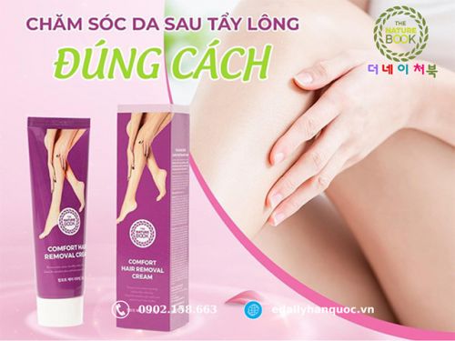 Chăm Sóc Da Sau Tẩy Lông Đúng Cách