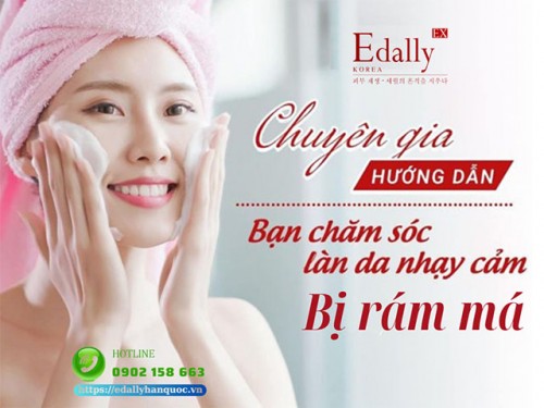 Cách Chăm Sóc Làn Da Nhạy Cảm Bị Rám Má