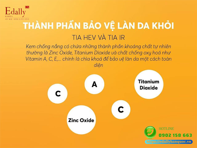 Cách chọn kem chống nắng dựa vào thành phần bảo vệ da khỏi tia HEV và tia IR