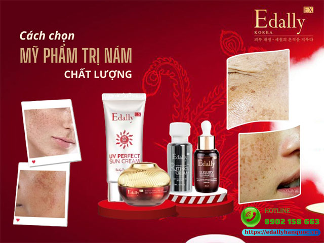 Cách Chọn Mỹ Phẩm Điều Trị Nám Da Chất Lượng Cao