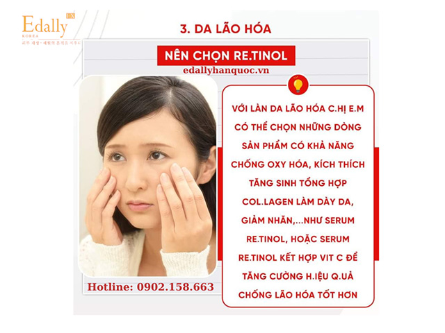 Hướng dẫn cách lựa chọn serum cho làn da lão hóa