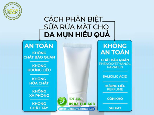 Cách chọn Sữa rửa mặt cho da mụn hiệu quả cao, tiết kiệm chi phí và thời gian