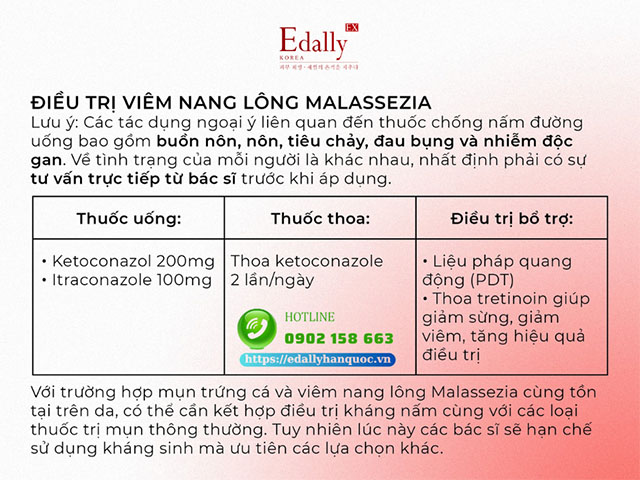 Điều trị mụn nấm men như thế nào?