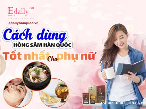 Phụ Nữ Uống Hồng Sâm Hàn Quốc Có Tăng Cân Không?