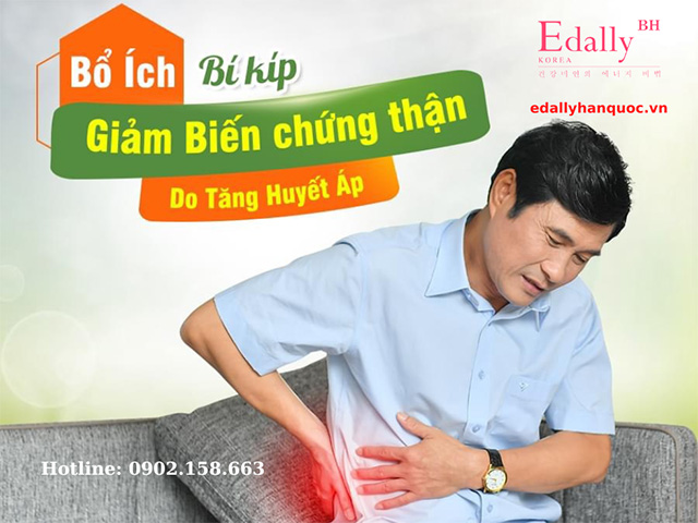 Bí kíp giảm nguy cơ biến chứng thận do huyết áp tăng cao