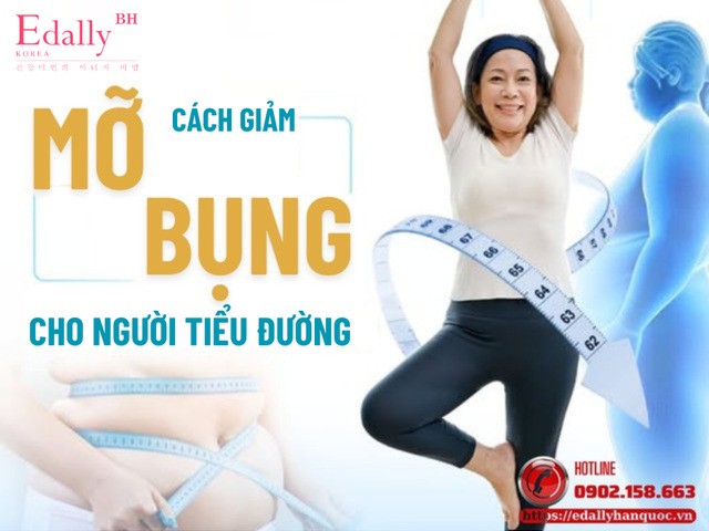 7 cách giảm mỡ bụng an toàn cho người bệnh tiểu đường