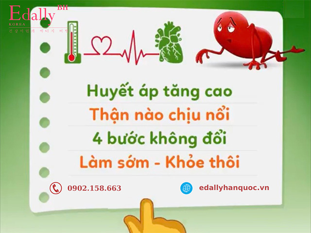 4 bước giảm tổn thương thận do tăng huyết áp gây ra