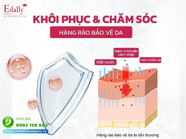 Phương pháp khôi phục và chăm sóc hàng rào bảo vệ da