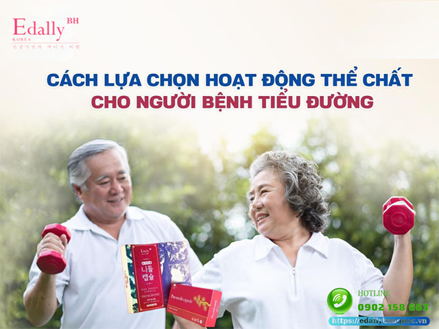 Làm sao để lựa chọn hoạt động thể chất phù hợp cho người bệnh tiểu đường?