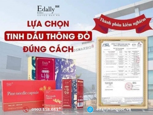 Địa Chỉ Bán Tinh Dầu Thông Đỏ Hàn Quốc Chính Hãng Tại Mỹ Tho, Tiền Giang