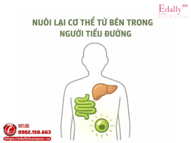 Cách nuôi lại cơ thể từ bên trong cho người bệnh tiểu đường