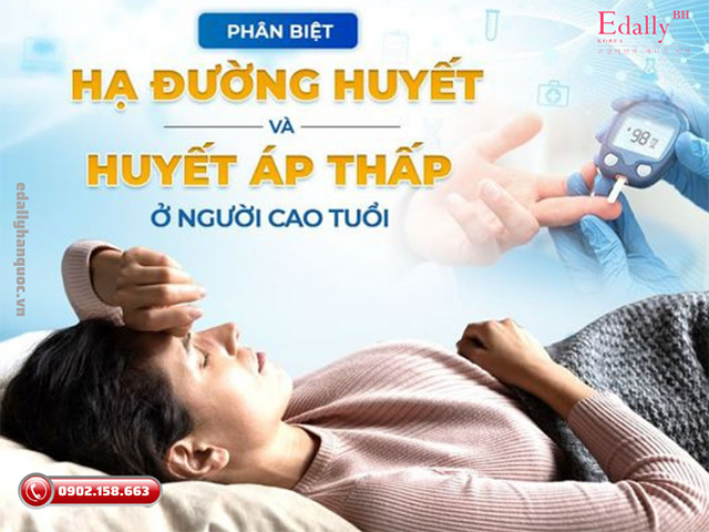 Cách phân biệt hạ đường huyết và huyết áp thấp ở người cao tuổi