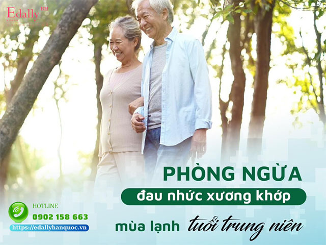 Cách phòng ngừa và hạn chế đau xương khớp vào mùa lạnh cho tuổi trung niên