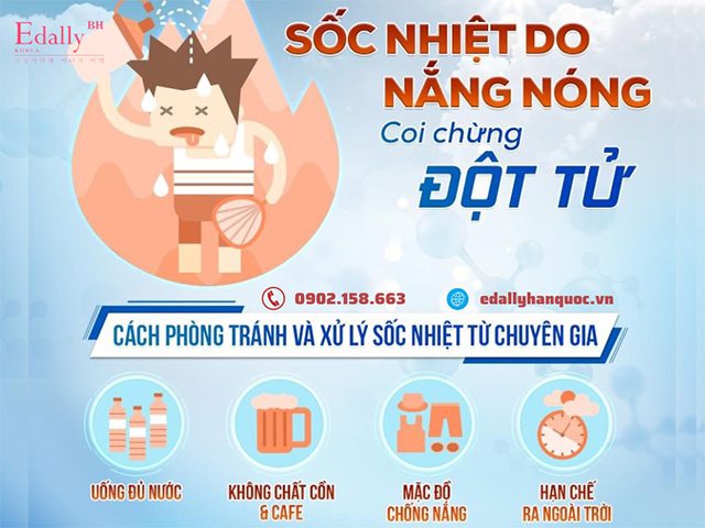 Sốc nhiệt do nắng nóng - Coi chừng đột tử