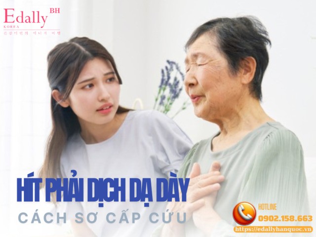 Hướng dẫn cách sơ cấp cứu khi hít phải dịch dạ dày