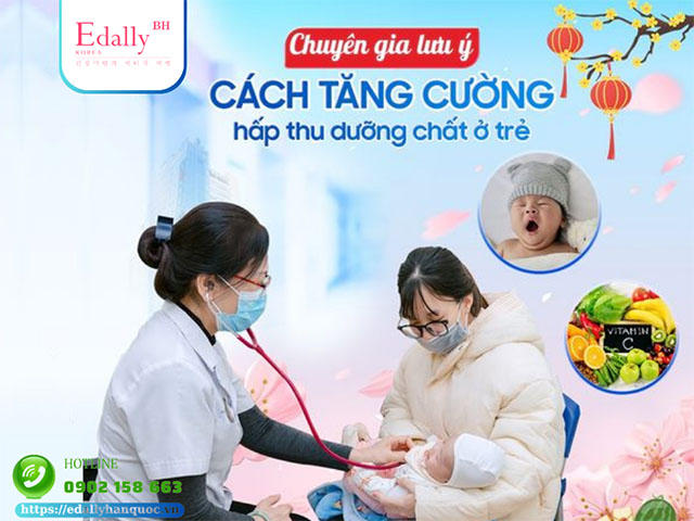 Cách Tăng Cường Hấp Thu Dưỡng Chất Ở Trẻ