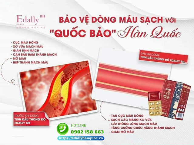 Cách thông tim mạch và ổn định đường huyết hiệu quả với Tinh dầu thông đỏ Hàn Quốc Edally Pine Needle Capsule