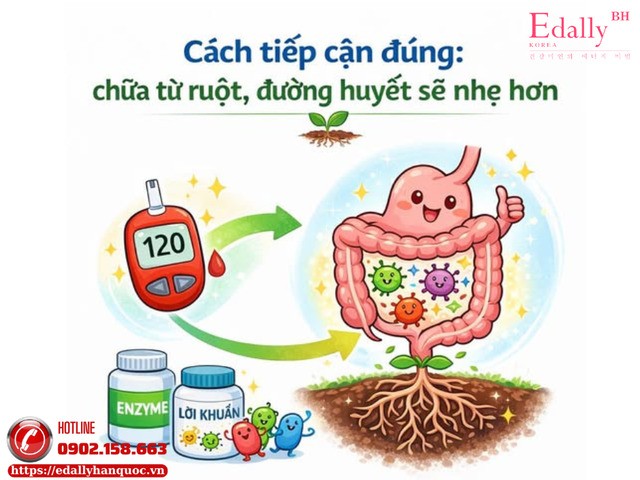 Cách tiếp cận đúng: chữa từ ruột, đường huyết sẽ nhẹ hơn Cách tiếp cận đúng: chữa từ ruột, đường huyết sẽ nhẹ hơn