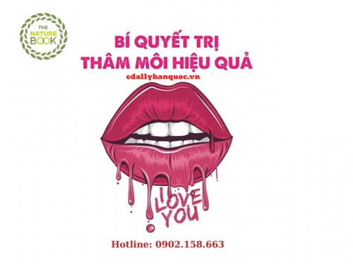 Cách Trị Thâm Môi Lâu Năm Tại Nhà