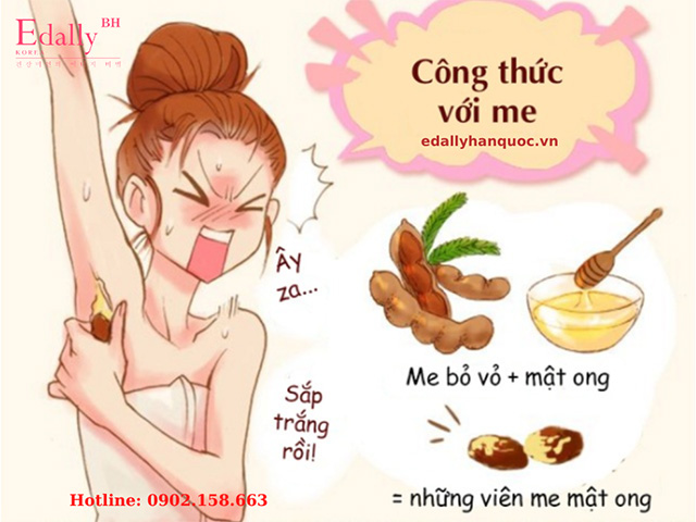 Mẹo đánh bay vùng da thâm nách tại nhà với me