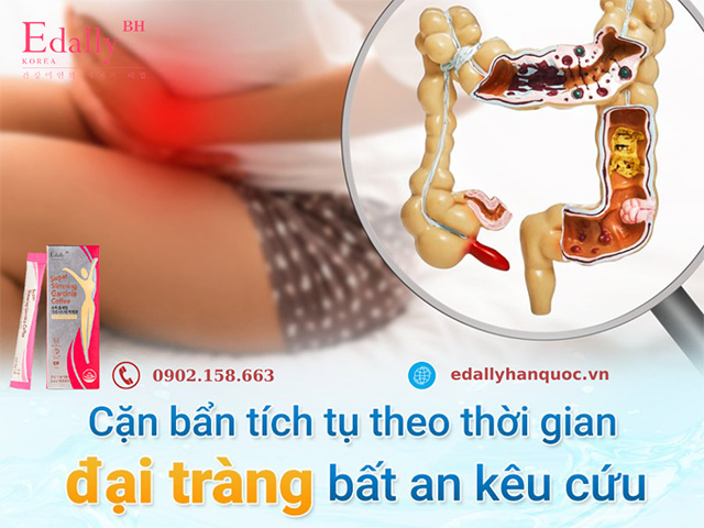 Cặn bẩn tích tụ theo thời gian, đại tràng bất an kêu cứu