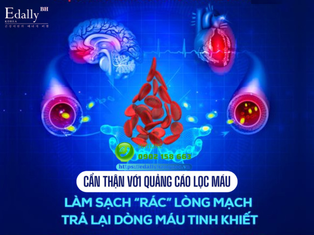 Hãy cẩn thận với những lời quảng cáo lọc máu ngừa đột quỵ, tiểu đường, giúp loại bỏ mỡ máu, gan nhiễm mỡ